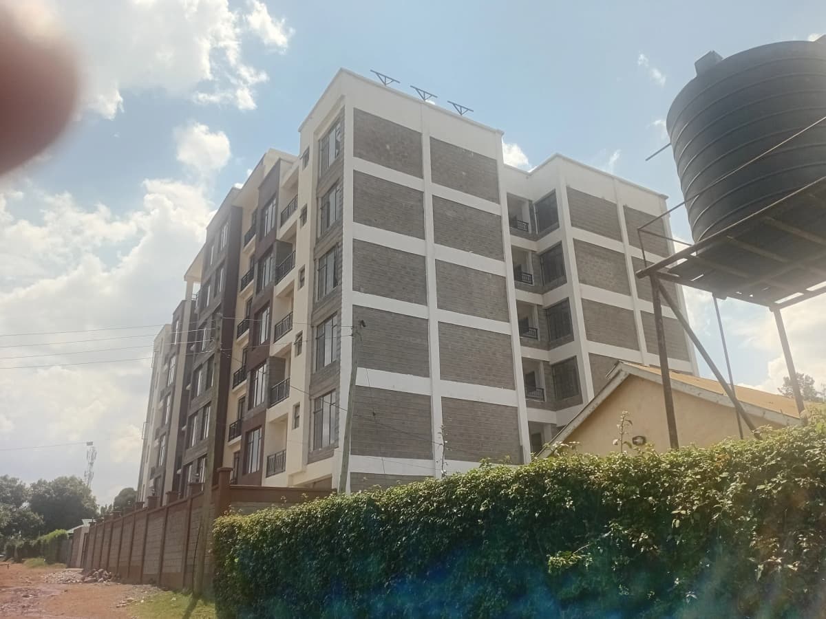 Modern multi-story residential building under construction