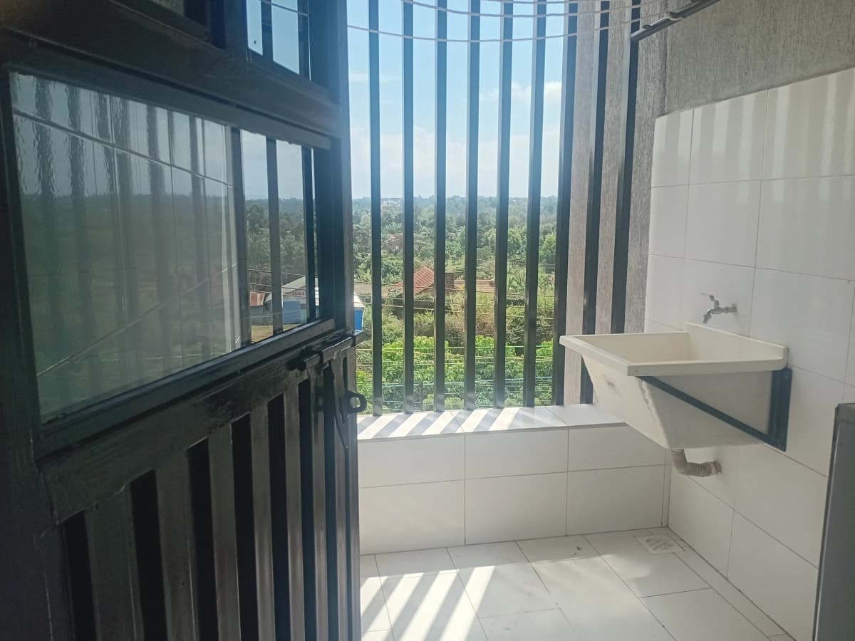 Elevated balcony with panoramic views of green landscape